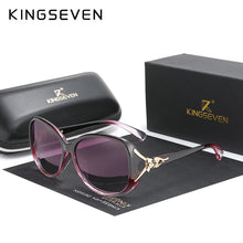 Load image into Gallery viewer, KINGSEVEN  Large Frame Sunglasses Women Elegant Goggles Sun Glasses Female Shades Eyewear   N7842