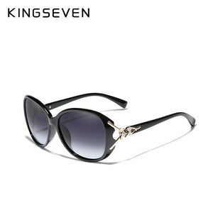 KINGSEVEN  Large Frame Sunglasses Women Elegant Goggles Sun Glasses Female Shades Eyewear   N7842