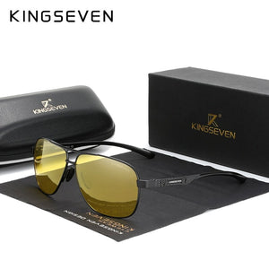 KINGSEVEN Photochromic Men Aluminum Sunglasses Polarized UV400 Mirror Male Sun Glasses Women For Men Oculos de sol N7188