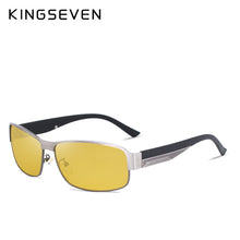 Load image into Gallery viewer, KINGSEVEN Night Vision Sunglasses Men Goggles Yellow Driving Eyewear Man Polarized Sun glasses for Night gafas de sol