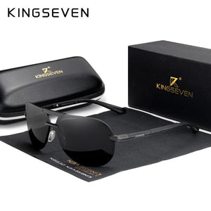 KINGSEVEN Original  Polarized Sunglasses Men Women Pilot Driving Aluminum+TR90 Sun Glasses Goggle UV400