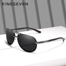 Load image into Gallery viewer, KINGSEVEN Original  Polarized Sunglasses Men Women Pilot Driving Aluminum+TR90 Sun Glasses Goggle UV400