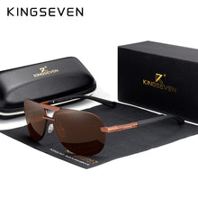 Load image into Gallery viewer, KINGSEVEN Original  Polarized Sunglasses Men Women Pilot Driving Aluminum+TR90 Sun Glasses Goggle UV400
