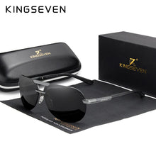 Load image into Gallery viewer, KINGSEVEN Original  Polarized Sunglasses Men Women Pilot Driving Aluminum+TR90 Sun Glasses Goggle UV400