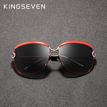 Load image into Gallery viewer, KINGSEVEN Polarized Ladies Sunglasses Women Gradient Lens Round Sun Glasses Square  Brand Oculos Lunette De Soleil Femme