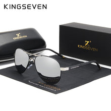 Load image into Gallery viewer, KINGSEVEN Polarized Sunglasses Men Brand Lens Reflective Coating Driving Sunglasses Vintage Male Eyewear N7503