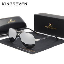 Load image into Gallery viewer, KINGSEVEN Polarized Sunglasses Men Brand Lens Reflective Coating Driving Sunglasses Vintage Male Eyewear N7503
