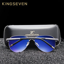 Load image into Gallery viewer, KINGSEVEN Polarized Sunglasses Men Brand Lens Reflective Coating Driving Sunglasses Vintage Male Eyewear N7503
