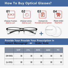 Load image into Gallery viewer, KINGSEVEN Prescription Series  Myopia Presbyopia Optical Lens 1.56 1.61 1.67 CR-39 Resin Aspheric Glasses Lense