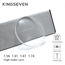 Load image into Gallery viewer, KINGSEVEN Prescription Series  Myopia Presbyopia Optical Lens 1.56 1.61 1.67 CR-39 Resin Aspheric Glasses Lense