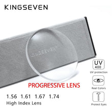 Load image into Gallery viewer, KINGSEVEN Progressive Multifocal Lenses Prescription Series Glasses 1.56 1.61 1.67 ADD Lens