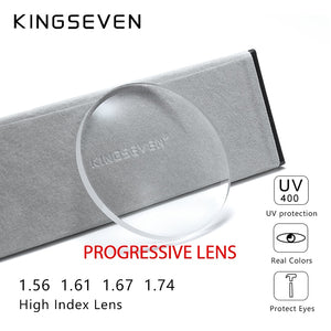 KINGSEVEN Progressive Multifocal Lenses Prescription Series Glasses 1.56 1.61 1.67 ADD Lens