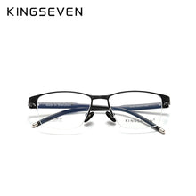 Load image into Gallery viewer, KINGSEVEN Pure Titanium Glasses Frame Men 2023 Prescription Eye Glasses for Men Square Eyeglasses Myopia Optical Frames Eyewear