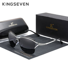 Load image into Gallery viewer, KINGSEVEN Retro Womens Sun glasses Polarized Luxury Ladies Brand Designer Gradient Lens Sunglasses Eyewear For Women Female