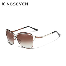 Load image into Gallery viewer, KINGSEVEN Retro Womens Sun glasses Polarized Luxury Ladies Brand Designer Gradient Lens Sunglasses Eyewear For Women Female