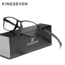 Load image into Gallery viewer, KINGSEVEN TR90 Glasses Frame Men Ultralight Square Myopia Prescription Eyeglasses 2023 Metal Full Optical Frames Eyewear