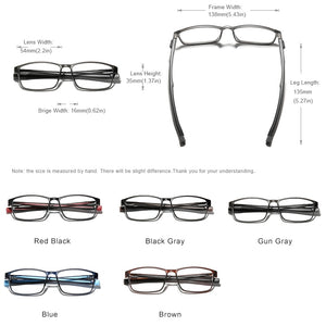 KINGSEVEN TR90 Glasses Frame Men Ultralight Square Myopia Prescription Eyeglasses 2023 Metal Full Optical Frames Eyewear