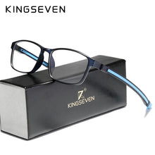 Load image into Gallery viewer, KINGSEVEN TR90 Glasses Frame Men Ultralight Square Myopia Prescription Eyeglasses 2023 Metal Full Optical Frames Eyewear