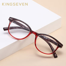 Load image into Gallery viewer, KINGSEVEN TR90 Reading Glasses Men Anti Blue Rays Presbyopia Eyeglasses Antifatigue Computer Eyewear +1.5 +2.0 +2.5