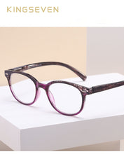 Load image into Gallery viewer, KINGSEVEN TR90 Reading Glasses Men Anti Blue Rays Presbyopia Eyeglasses Antifatigue Computer Eyewear +1.5 +2.0 +2.5