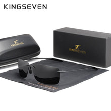 Load image into Gallery viewer, Rimless Sunglasses Men Ultralight High Quality Square Frameless Sun Glasses For Women Brand Designer Mirror Lens