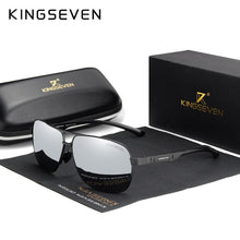 Load image into Gallery viewer, KINGSEVEN Women Men Sunglasses Polarized Mirror Lens Vintage Eyewear Driving Sun glasses Aluminum Temple Gafas de sol Masculino