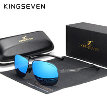 Load image into Gallery viewer, KINGSEVEN Women Men Sunglasses Polarized Mirror Lens Vintage Eyewear Driving Sun glasses Aluminum Temple Gafas de sol Masculino