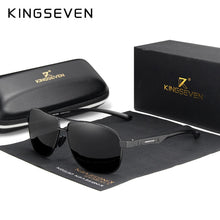 Load image into Gallery viewer, KINGSEVEN Women Men Sunglasses Polarized Mirror Lens Vintage Eyewear Driving Sun glasses Aluminum Temple Gafas de sol Masculino