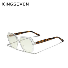 Carica l&#39;immagine nel visualizzatore di Gallery, KINGSEVEN  Women&#39;s Anti Blue Ray Light Blocking Glasses UV400 Clear Lens  Optical Spectacle Frame  Radiation Protection Lens