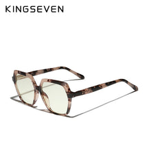 Carica l&#39;immagine nel visualizzatore di Gallery, KINGSEVEN  Women&#39;s Anti Blue Ray Light Blocking Glasses UV400 Clear Lens  Optical Spectacle Frame  Radiation Protection Lens