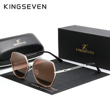 Load image into Gallery viewer, Women's Sunglasses Polarized Gradient Lens Luxury Ladies Butterfly Design Stainless Steel Sun glasses Accessories