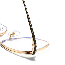 Carica l&#39;immagine nel visualizzatore di Gallery, KINGSEVEN non-magnetic titanium anti-blue light goggles flat mirror men and women glasses frame optical glasses frame 9677