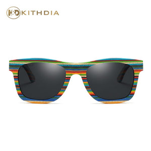 KITHDIA 100% Handmade Wooden Sunglasses Cute Design for Men Women gafas de sol steampunk Cool Sun Glasses With Wooden Box