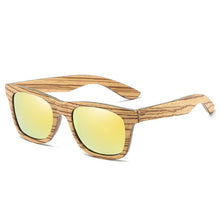 Load image into Gallery viewer, KITHDIA Brand Naturl Wood Sunglasses Women Retro Vintage Polarized Wooden Glasses Oculos De Sol Goggle Bamboo Sunglasses