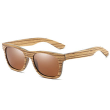 Load image into Gallery viewer, KITHDIA Brand Naturl Wood Sunglasses Women Retro Vintage Polarized Wooden Glasses Oculos De Sol Goggle Bamboo Sunglasses