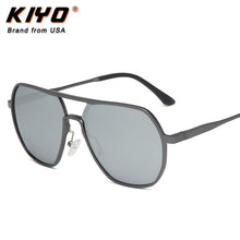 Carica l&#39;immagine nel visualizzatore di Gallery, KIYO Marca 2023 Uomo Occhiali da sole polarizzati poligonali Occhiali da sole classici in alluminio e magnesio UV400 Occhiali da guida 2879 
