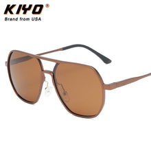 Carica l&#39;immagine nel visualizzatore di Gallery, KIYO Marca 2023 Uomo Occhiali da sole polarizzati poligonali Occhiali da sole classici in alluminio e magnesio UV400 Occhiali da guida 2879 