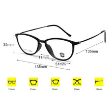 Load image into Gallery viewer, KJDCHD Tungsten Titanium Glasses Men Women Cat Eye Eyeglasses Frames Precription Spectacles Ultra Light Eyeglass Female Points