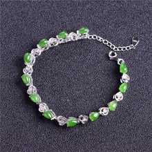 Carica l'immagine nel visualizzatore di Gallery, Fine jewelry 925 silver inl natural and Tian Biyu Bracelets
