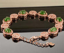 Load image into Gallery viewer, Fine jewelry Natural and Tian Biyu Bracelet 925 sterling silver inl wholesale