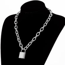 Load image into Gallery viewer, Multilayer Lock Chain Necklace Punk 2020 Padlock Key Pendant Necklace Women Girl Fashion Gothic Party Jewelry