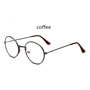 KOTTDO 2023 Designer Woman Glasses Optical Frames Metal Round Glasses Frame Clear lens Eyeware Black Silver Gold Eye Glass