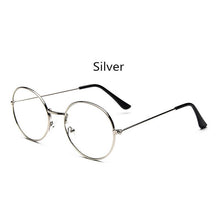 Load image into Gallery viewer, KOTTDO 2023 Designer Woman Glasses Optical Frames Metal Round Glasses Frame Clear lens Eyeware Black Silver Gold Eye Glass