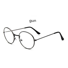 Load image into Gallery viewer, KOTTDO 2023 Designer Woman Glasses Optical Frames Metal Round Glasses Frame Clear lens Eyeware Black Silver Gold Eye Glass