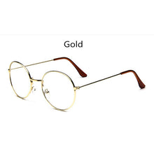 Load image into Gallery viewer, KOTTDO 2023 Designer Woman Glasses Optical Frames Metal Round Glasses Frame Clear lens Eyeware Black Silver Gold Eye Glass