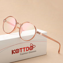Load image into Gallery viewer, KOTTDO 2023 Round Glasses Frame Blue Light Myopia Glasses Men and Women Eyewear Frame Student Prescription Glasses