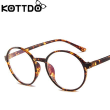 Load image into Gallery viewer, KOTTDO 2023 Round Glasses Frame Blue Light Myopia Glasses Men and Women Eyewear Frame Student Prescription Glasses