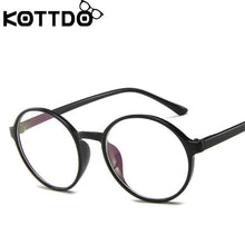 Load image into Gallery viewer, KOTTDO 2023 Round Glasses Frame Blue Light Myopia Glasses Men and Women Eyewear Frame Student Prescription Glasses