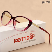 Load image into Gallery viewer, Cat Eye Glasses Frame prescription optical glasses men eyeglasses frames women eyewear frame