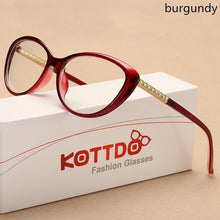 Load image into Gallery viewer, Cat Eye Glasses Frame prescription optical glasses men eyeglasses frames women eyewear frame